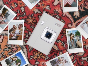Fujifilm Instax Mini LiPlay+, Kamera Instan Hybrid dengan Kamera Selfie dan Audio