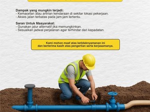 PDAM Makassar Lakukan Pengerjaan Jaringan Pipa di Jl Urip Selama 3 Pekan