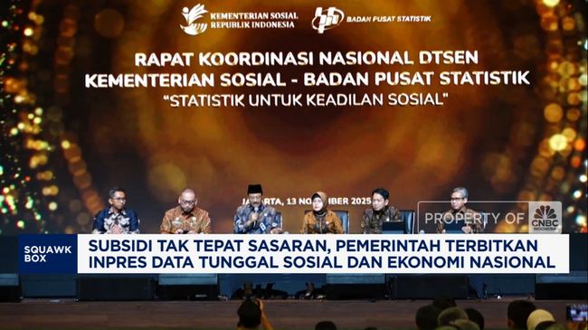 Video: Tujuan Pemerintah Terbitkan Inpres Data Tunggal Sosial Ekonomi