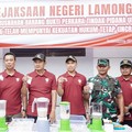 Top! Pemkab Lamongan Musnahkan Ratusan Ribu Batang Rokok Ilegal