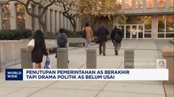 Video: Government Shutdown AS Selesai Tapi Drama Politik Belum Usai