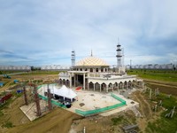 Mantap! Pembangunan Masjid Al-Ikhlas PIK Masuk Tahap Akhir