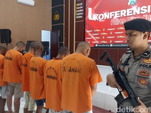 Operasi Sikat Semeru Polres Blitar Kota Ungkap 11 Kasus 12 Tersangka
