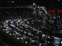 Potret Jalanan Jakarta yang Bakal Dilalui Rombongan Raja Yordania