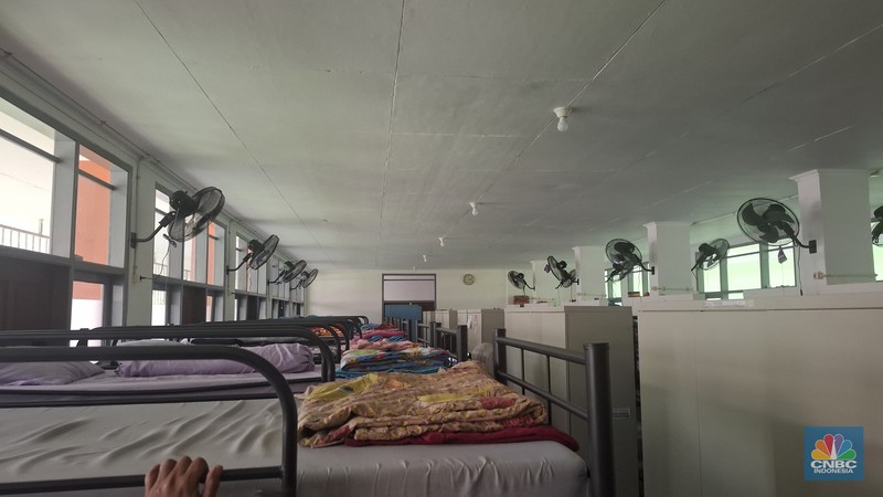 Suasan sekolah Rakyat di Kabupaten Bandung Barat, Jawa Barat. (CNBC Indonesia/Chandra Dwi Pranata)