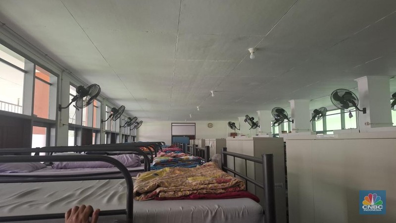 Suasan sekolah Rakyat di Kabupaten Bandung Barat, Jawa Barat. (CNBC Indonesia/Chandra Dwi Pranata)