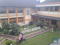 Suasan sekolah Rakyat di Kabupaten Bandung Barat, Jawa Barat. (CNBC Indonesia/Chandra Dwi Pranata)