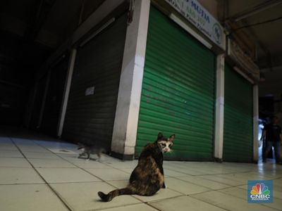 Mendadak Pedagang Pasar Pramuka Tutup Semua Kios, Ada yang Disegel