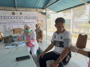 Lapas Palopo Rayakan Hari Bakti Keminipas dengan Layanan Kesehatan Gratis