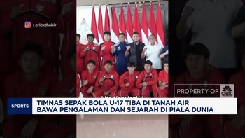 Video: Erick Thohir Sambut Timnas U-17 Usai Berlaga di Piala Dunia