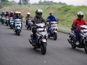 GEAR ULTIMA Berhasil Tembus 74,5 Km/Liter dan Libas Medan Pegunungan