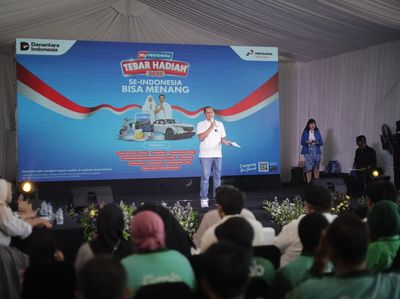 Pertamina Patra Niaga Undi MyPertamina Tebar Hadiah di Malang