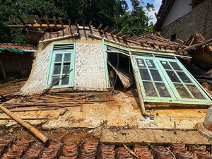 Pilu Rumah Pemuda Difabel di Sukabumi Ambruk