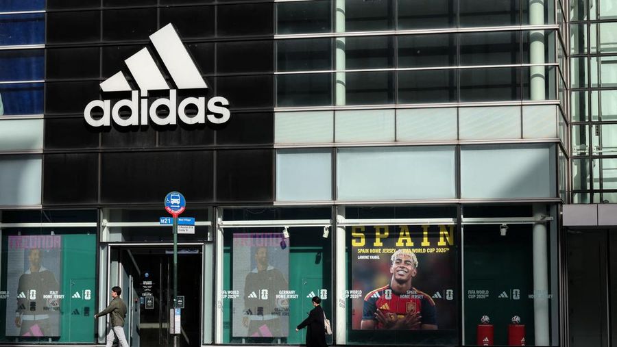 Adidas. (REUTERS/Kylie Cooper)