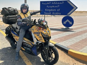 Cerita Bikers Touring ke Makkah Naik Xmax, Ungkap Rute Paling Ramah dan Paling Bahaya