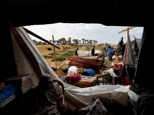 Video: Tenda Pengungsi Gaza Kebanjiran, Bayi Tewas Kedinginan