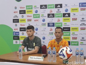 Pelatih PSS Sleman Pastikan Riko Simanjuntak Main Lawan Persiku