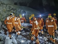 Tambang Batu di India Ambruk, 1 Tewas & 15 Terjebak Reruntuhan