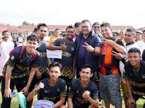Bupati Deli Serdang Harap Turnamen Sepak Bola Desa Lahirkan Pemain Unggul