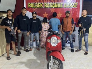 Berkomplot Curi Motor dengan Suami, PSK di Bima Ditangkap Polisi