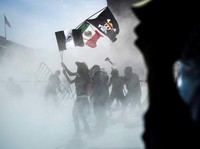 Rusuh Demo Gen-Z Tolak Korupsi di Meksiko, Bendera One Piece Berkibar