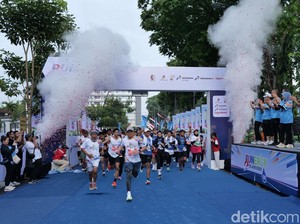 Meriahnya Runergy Gaet Ratusan Warga Bojonegoro Hidup Sehat