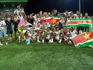 Selangkah Lagi Suriname Pentas di Piala Dunia meski Ranking FIFA Rendah