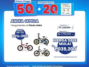 Aneka Sepada Diskon Gede-gedean di Transmart Full Day Sale