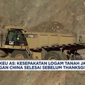 Video: Kesepakatan Tanah Jarang AS-China Tuntas Sebelum Thanksgiving