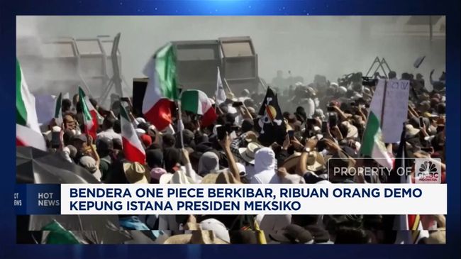 Video: Demo Istana Presiden Meksiko-Waspada, Siklon Tropis Dekati RI