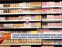 Video: Cukai Minuman Manis Ditargetkan 2026, Pengusaha Respons Begini