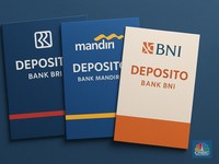 Daftar Bunga Deposito Terbaru BRI, Mandiri & BNI per 17  November 2025