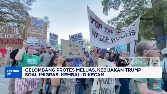 Video: Gelombang Protes Mengenai Kebijakan Trump Soal Imigrasi Meluas