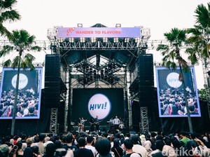 Penampilan HIVI Sampai The Lantis di Oxperience Festival