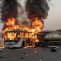 Bus Jamaah Umrah Terbakar Hebat, 45 Tewas Dekat Madinah