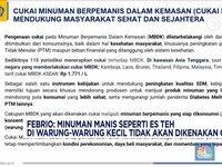 Kemenkeu: Es teh di Warung Tidak Dikenakan Cukai Minuman Berpemanis