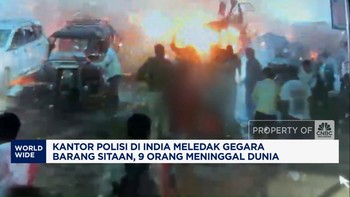 Video: Ledakan Kantor Polisi India, 9 Tewas