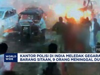 Video: Ledakan Kantor Polisi India, 9 Tewas
