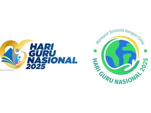 Logo Hari Guru Nasional 2025 PNG-PDF Resmi dari Kemendikdasmen dan Kemenag