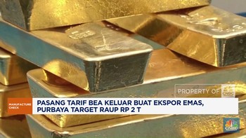 Video: Pasang Tarif Bea Keluar Ekspor Emas, Purbaya Target Raup Rp 2 T
