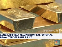 Video: Pasang Tarif Bea Keluar Ekspor Emas, Purbaya Target Raup Rp 2 T