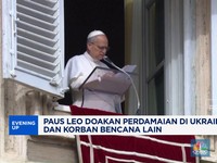 Video: Paus Leo Doakan Perdamaian di Ukraina & Korban Bencana Lain