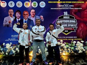Dua Atlet Binaraga DKI Sabet Medali di Kejuaraan Dunia 2025