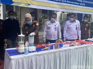 Kejari Karangasem Musnahkan Barang Bukti dari 35 Perkara, Mayoritas Narkotika