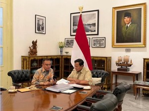 Prabowo Bertemu Wakil Ketua DPR di Istana, Bahas Ekonomi 8%