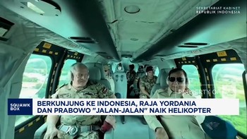 Video: Prabowo dan Raja Yordania Keliling Jakarta dengan Helikopter