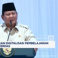 Video: Prabowo Sebut Digitalisasi Kunci Memajukan Dunia Pendidikan RI