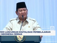 Video: Prabowo Sebut Digitalisasi Kunci Memajukan Dunia Pendidikan RI
