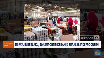 Video: SNI Wajib Berlaku, 90% Importir Keramik Beralih jadi Produsen