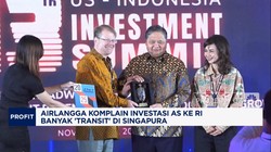 Video: Airlangga Komplain Investasi AS ke RI 'Transit' di Singapura